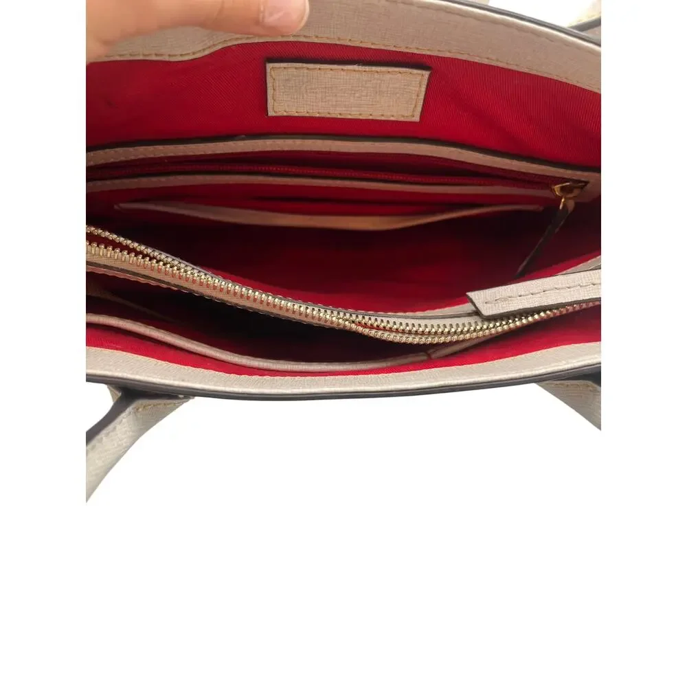 Dooney & Bourke Satchel Crossbody Tote Hand Bag Florentine Amelie Gray